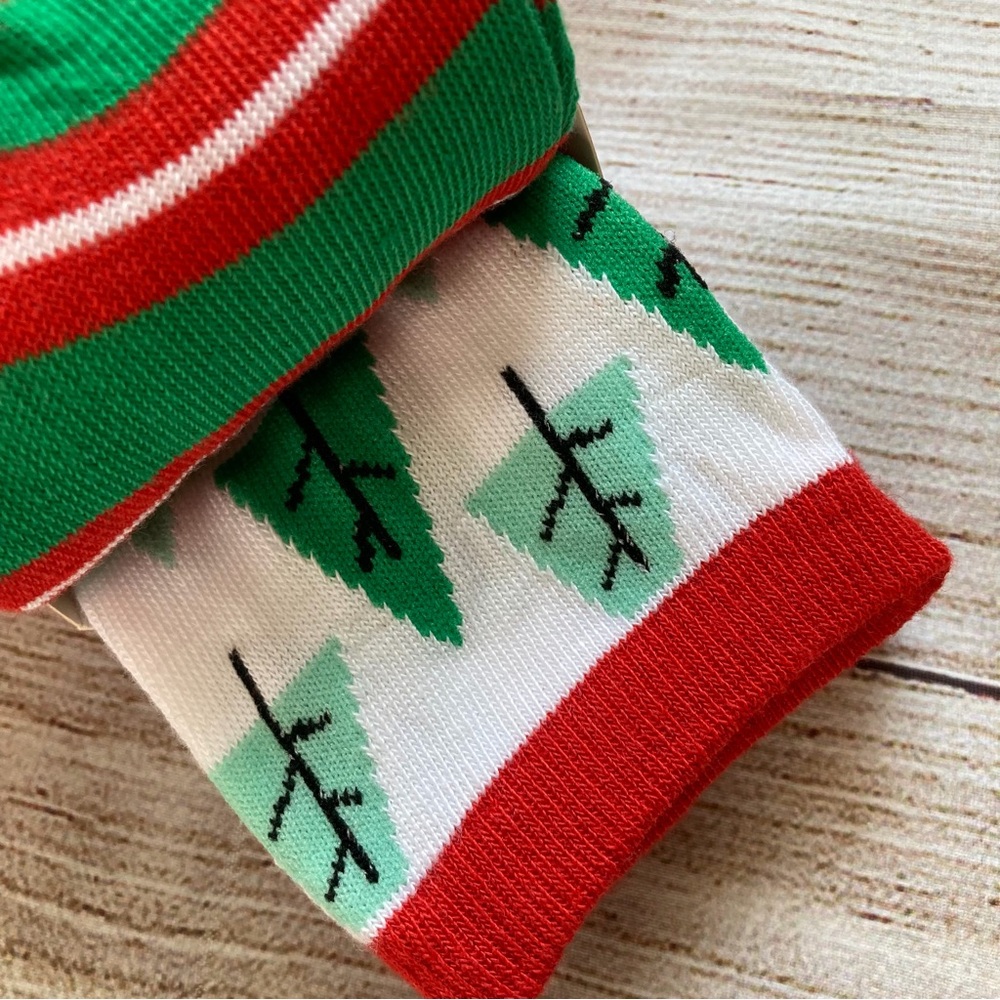 Sock Hub Women’s Christmas Holiday Crew Socks NWT - Picture 3 of 4